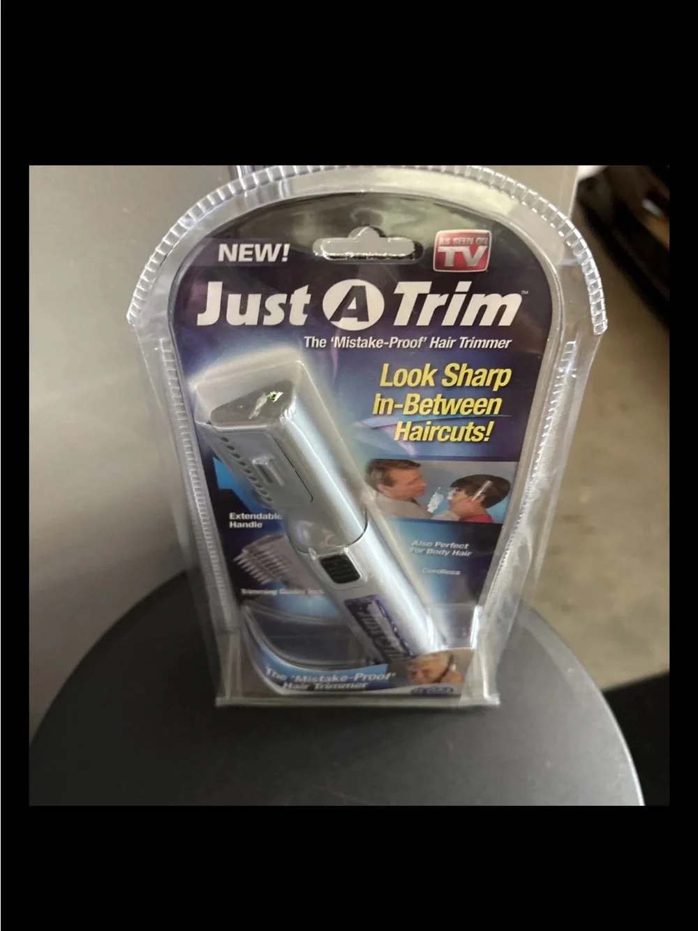 Jut A Trim Silver Men's Hair Trimmer - Precision Grooming Tool